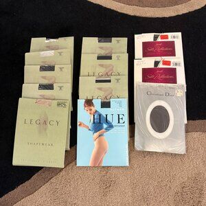 Lot of 12 pairs of pantyhose,  NEW in original packaging